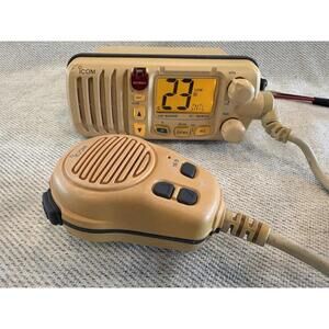 Vintage Icom IC-M402 Compact Marine VHF Radio - Tested / Working IC-402 Japan